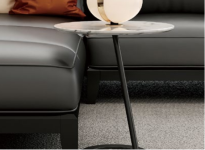 Beistelltisch Runder Tisch Couchtisch Sofa Wohnzimmer Runde Deko Design