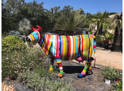Designer Abstrakte Moderne Figur Rind Luxus Kunststoff Deko Garten Skulpturen