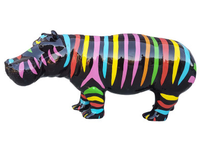 Designer Abstrakte Figur Moderne Figuren Dekoration Nilpferd Garten Skulpturen