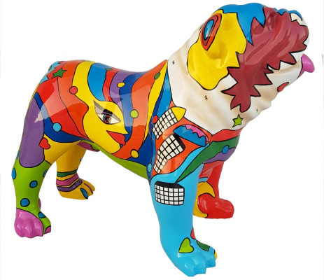  Designer Figur Statue Moderne Figuren Hund Dekoration Garten Skulptur Skulpturen