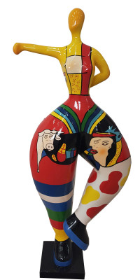 Designer Abstrakte Figuren Moderne Dekorationen Figuren Frau Skulptur Skulpturen