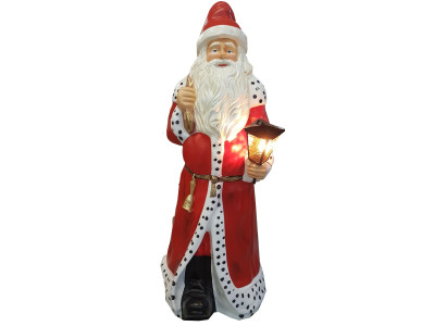 Design Figuren Skulpturen Moderne Abstrakter Weihnachtsmann Skulptur Deko Garten