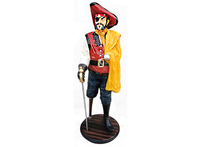 Designer Abstrakte Dekoration Statue Dekoration Figur Pirat Skulpturen Statue