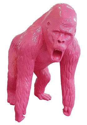  Designer Figur Statue Moderne Figuren Statuen Dekoration Deko Gorilla Garten Neu