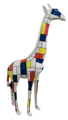 Designer Figuren Moderne Dekorationen Garten Giraffe Statue Skulptur Skulpturen