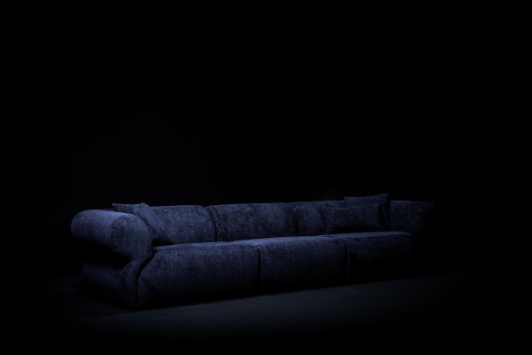big Sofa Couch 5 Sitzer Italienische xxl Couchen Sofas Möbel Textil