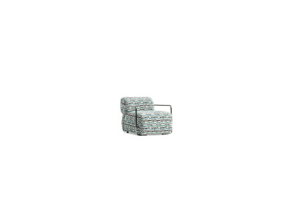 Sessel Luxus Wohnzimmer Möbel Textil Modern Relax Club 1 Sitzer Möbel