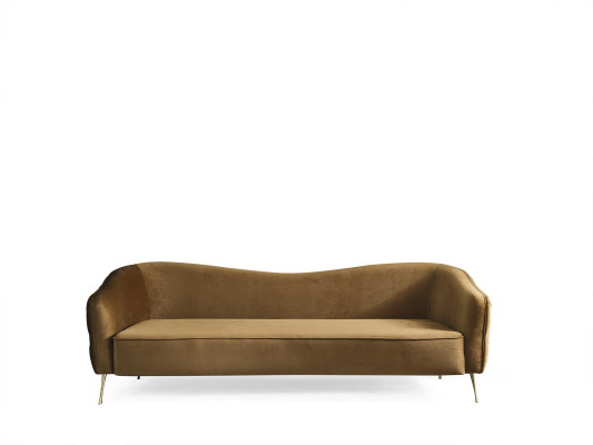 Chesterfield Sofagarnitur Sofa 3 Sitzer Sessel Blau Polyester Set 2tlg