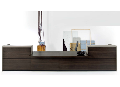 Theke Büro Desk Arbeitstisch Büromöbel Rezeption Empfangstheke Counter Neu