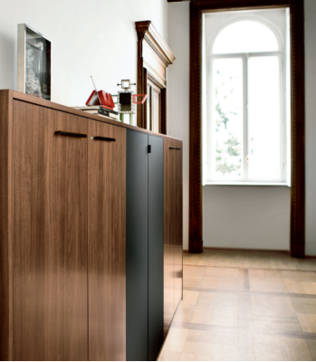 Aktenschrank Register Schrank Schiebetüren Fachböden Büro Schränke Einrichtung