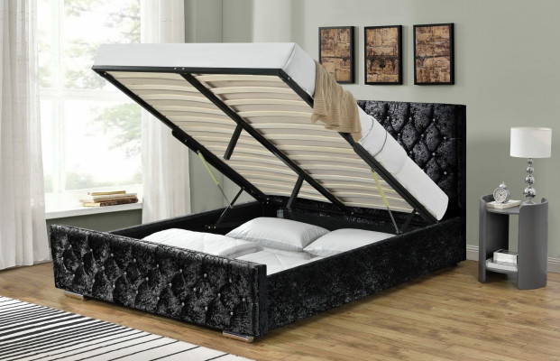 Chesterfield Bett Design Schlafzimmer Englisches Betten Textilbetten