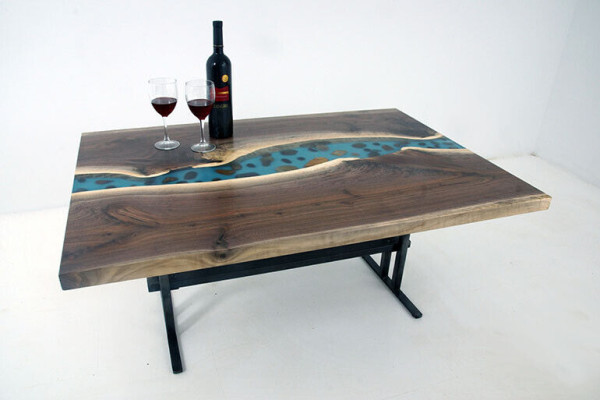 Designer Tisch Handmade Wasserfall Couchtisch Beistelltisch Couchtisch Preis