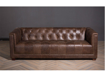 Chesterfield 3+1 Sitzer Sofagarnitur Sofa Couch Stoff Leder Couchen Garnitur