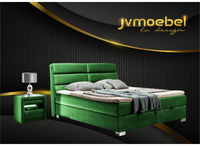 Bett 2x Nachttisch 3 tlg. Schlafzimmer Luxus Set Design Möbel Modern Betten Neu