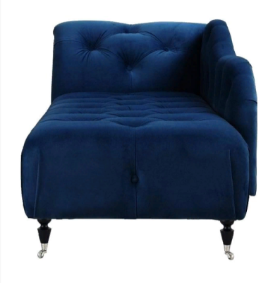 Elegante Liege Chesterfield Liegen mit Knöpfen Samt Chaiselounge Chaiselongue