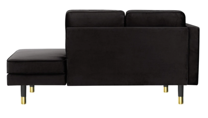 Chaiselongue Kreative Möbel Neu Wohnzimmer Modern Design Schwarz Sofa