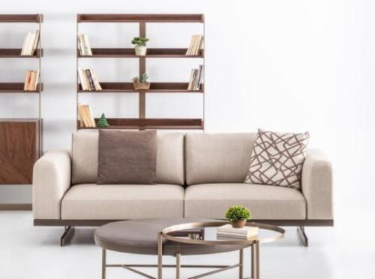 Modernes Doppelsofa im eleganten Stil aus hochwertigem Material
