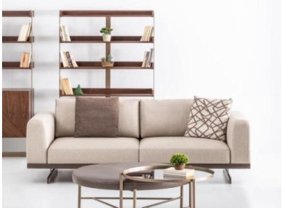 Modernes Doppelsofa im eleganten Stil aus hochwertigem Material
