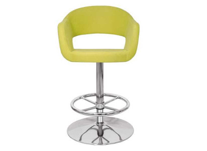 Barstuhl Barhocker Grün Textil Design Barstühle Bar Hocker Stühle Neu