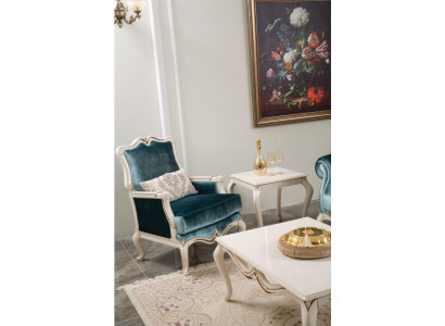 Sessel Sofas Sitz Stoff Wohnzimmer Textil Luxus Möbel Einsitzer Neu