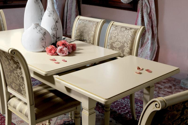 Esstisch Tisch + 4x Stühle Gruppe Esszimmer Massivholz Garnitur 5tlg. Set Möbel