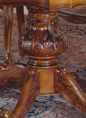 Klassischer Luxus Tisch Holz Tische Barock Rokoko Deko Antik Stil Ess Wohn