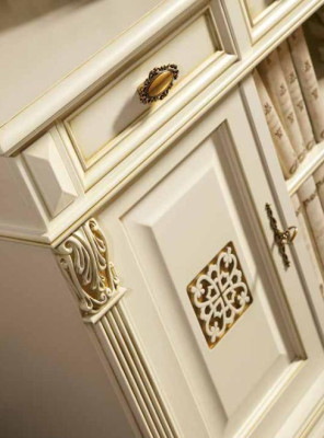 große Buffet Kommode Kommoden Schrank Barock Rokoko Anrichte