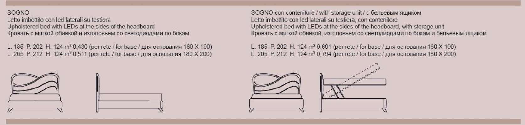 Schlafzimmer Set 5tlg. Luxus Bett 2x Nachttisch Kommode Kleiderschrank Holz Neu