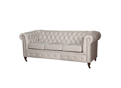 Chesterfield Sofagarnitur 3+2 Oxford Couch Polster Set Sofas Couchen Neu