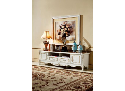 Sideboard Weiß Luxus Elegantes Wohnzimmer Kommode Schränke Lowboard Möbel Neu