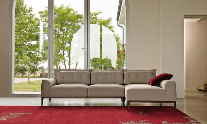 Ecksofa L Form Couch Luxus Möbel Sofa Grau Design Wohnzimmer Möbel Italienische