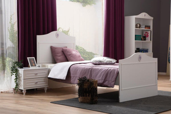 Design Nachttisch Beistell Tisch Konsolen Weiß Tische Möbel Holz Neu