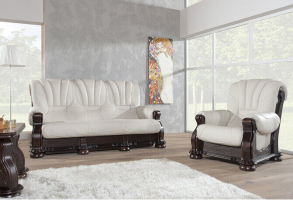Sofagarnitur 3+2+2 Sitzer Klassischer Couchen Wohnlandschaft Sofas Polster Neu