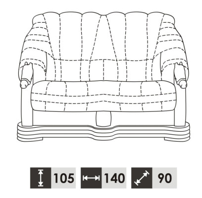 Couch Zweisitzer Klassische Ledersofa Couch Polster Sofa 2 Sitzer Leder