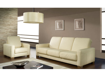 Sofagarnitur 3+2+1 Sitzer Set Design Sofas Polster Relax Couchen Leder