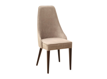 Stuhl Gruppe 4x Stühle Set Wohn - Esszimmer Garnitur Holz Lehn Leder