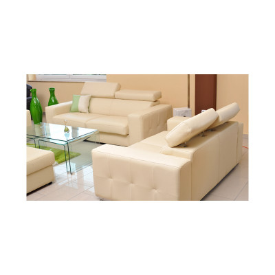 Sofa 2 Sitzer Design Sofas Polster Couchen Leder Relax Moderne Zweisitzer