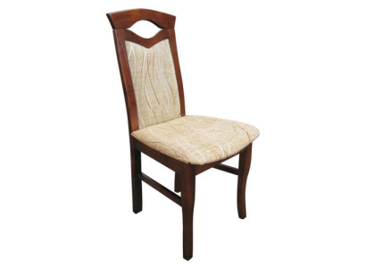 Set 8x Sessel Textil Stuhl Designer Holz Polster Stühle Gastro Esszimmer