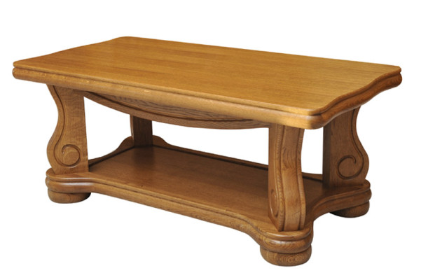 Echtholz Tisch Klassischer Sofa Beistell Tische Holz Handarbeit Couchtisch Neu
