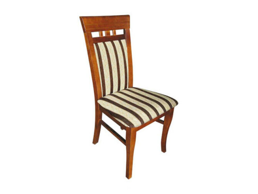 Design Stuhl Set 4x Sessel Holz Textil Polster Stühle Gastro Stoff Esszimmer