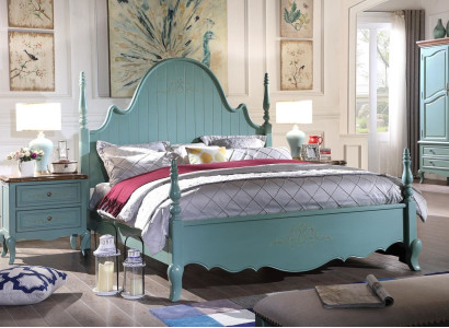 Amerikanisch Doppel Betten luxus Schlafzimmer Designer Doppelbetten 180x200 Neu