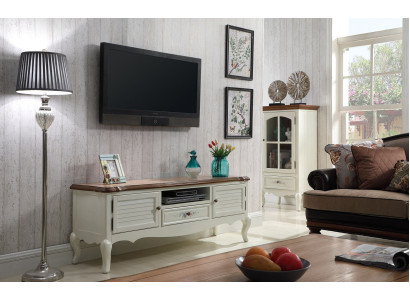 Sideboard tv Lowboard rtv Schrank Tisch Wohnzimmer Holz Klassisch Landhaus Möbel