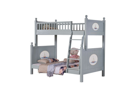 Elegantes Kinderzimmer Bett Etagen Hochbett Luxus Jugendbett Hoch Etage Betten