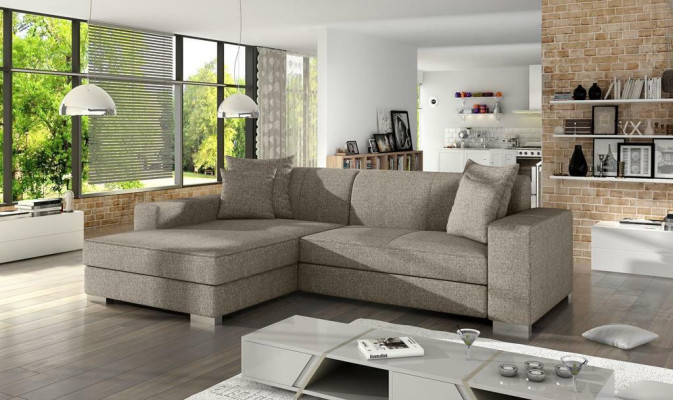 Schlafsofa Eck Sofa Couch Bettfunktion Polster Eck Garnitur Neu Schlaffunktion