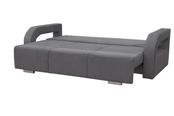 3 Sitzer Luxus Bank Sofa Couch Blau Wohnzimmer Kanzlei Möbel