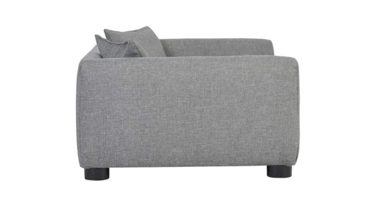 Grau Großes Hundebett Hund Polsterung Textil Stoff Couchen Neu Hunde Sofa Couch