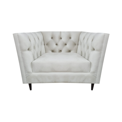 Luxus Sessel Wohnzimmer Polstermöbel Leder Sitz Möbel Chesterfield Neu