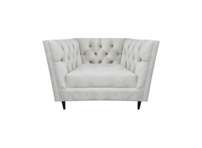 Luxus Sessel Wohnzimmer Polstermöbel Leder Sitz Möbel Chesterfield Neu
