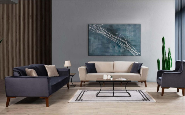 Luxus Sofa 3 Sitzer Designer Couchen Dreisitzer Polster Möbel Textil