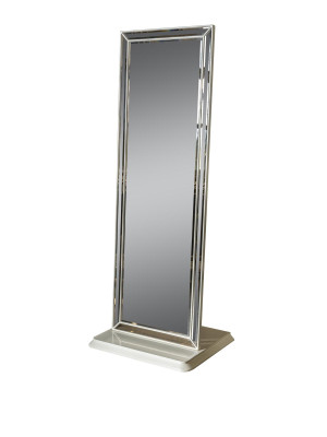 Spiegel Grau Elegantes Design Style Luxus Modern Wohnzimmer Neu Metall Möbel